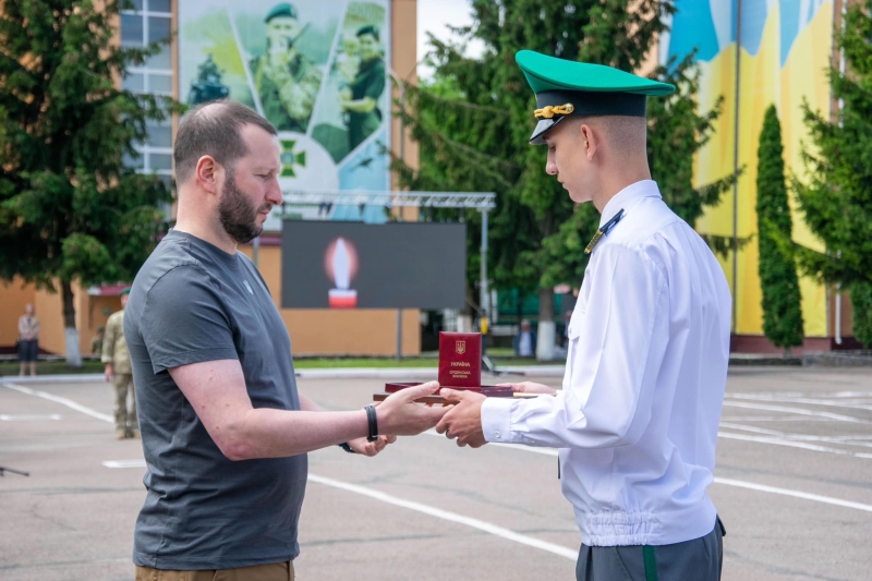 У Хмельницькому відбувся другий випуск ліцеїстів-прикордонників