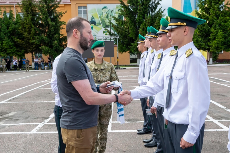 У Хмельницькому відбувся другий випуск ліцеїстів-прикордонників