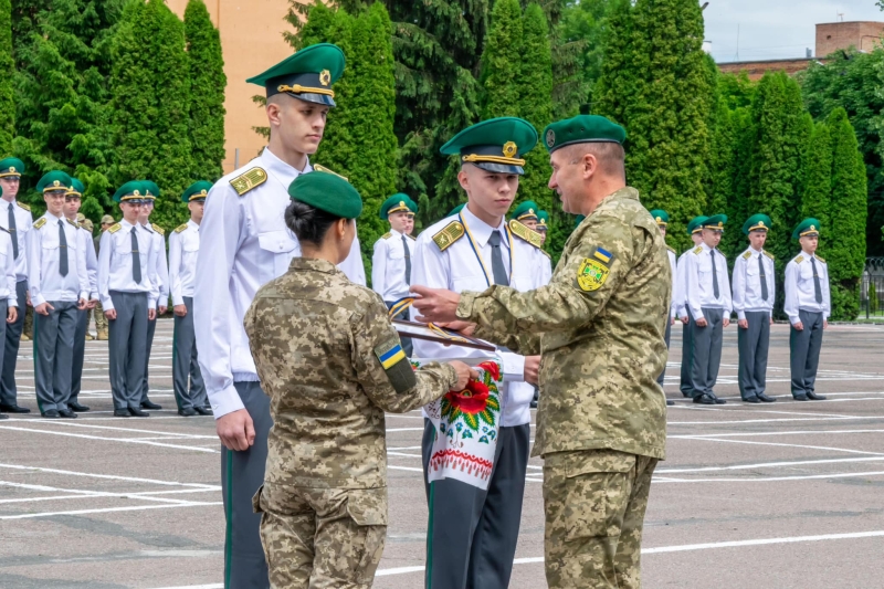 У Хмельницькому відбувся другий випуск ліцеїстів-прикордонників