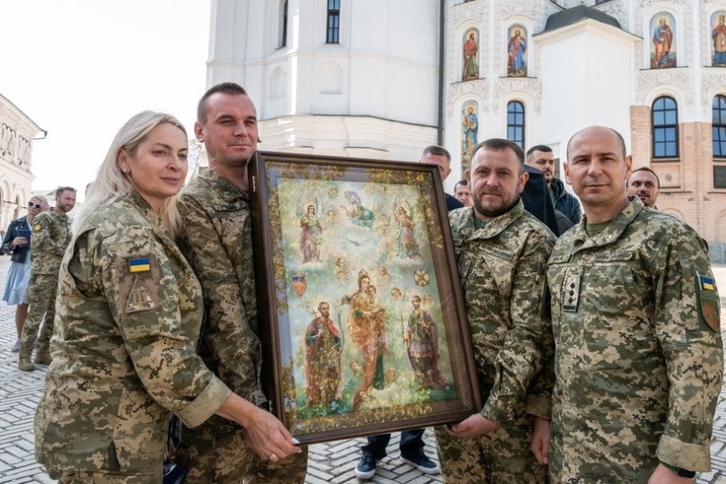 У Києво-Печерській лаврі відродили традицію української військової ікони